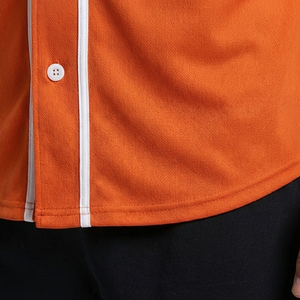 Nueva Camiseta de Béisbol Elegante de Manga Corta con Botones Delanteros, Precio Económico, Ropa Deportiva de Poliéster, Corte Regular para Toda Temporada - Product Image 5