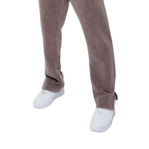 Chándal para Hombre con Capucha, 100% Algodón Transpirable, Estampado, Manga Larga, Lavado Ácido, Cierre con Cordón, Ligero, Colores Personalizables - Product Image 3
