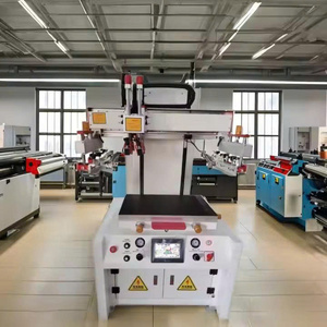 Impresora de pantalla plana automática de alta calidad, con nuevo sistema PLC, panel de pantalla táctil para impresión de tubos de cartón, de alta calidad, con sistema PLC, 1 unidad - Product Image 2