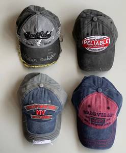 Gorras de Béisbol Bordadas Negras con Diseño de Letras Cruzadas, de Lona de Poliéster, Casuales, Ecológicas y Transpirables para Primavera, Verano y Otoño - Product Image 2
