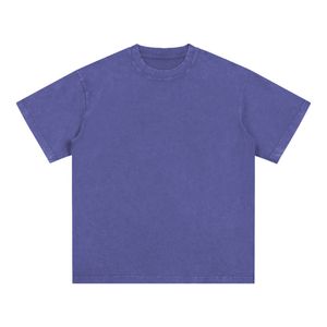 Camiseta Vintage de Algodón Puro sin Planchado con Diseño de Corazones y Letras de Palm Angels, Unisex, Cuello Redondo, Manga Corta - Product Image 2