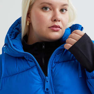 Chaqueta de Invierno Ligera y Resistente al Viento, de Alta Calidad, para Mujer, Chaqueta Acolchada de Poliéster, Cálida y a la Moda - Product Image 5