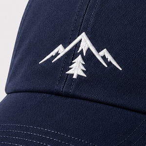 Gorra de Papá Bordada con Diseño de Bosque, Ajustable, Fabricación OEM/ODM, Suministro de Fábrica, Gorras Bordadas con Color Personalizado, Pakistán - Product Image 3