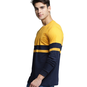 Camiseta de Manga Larga Personalizada con Estampado OEM, 100% Algodón, Secado Rápido, Transpirable, Cuello Redondo, Unisex, de Alta Calidad para Hombre - Product Image 3