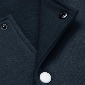 Chaqueta de Invierno Letterman con Cuello Acanalado de Color Personalizado de Buena Calidad, Precio al por Mayor, Corte Regular, Chaquetas de Béisbol para Hombre - Product Image 6