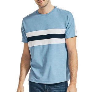 Camiseta de Hombre de Moda Hecha en Pakistán, Alta Calidad, 100% Poliéster, Uso Casual, Manga Corta, Cuello Redondo, Colores y Logotipo Personalizables - Product Image 1