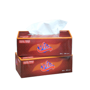 Mouchoirs en papier 4 plis de haute qualité, vente en gros, taille personnalisée, couleur blanche, style boîte, 100% pâte de bois vierge, usine du Vietnam - Product Image 4