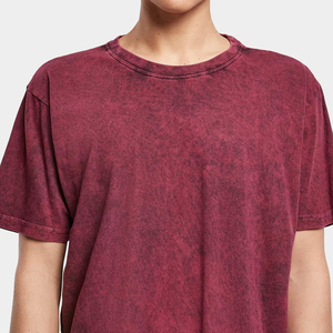 Camiseta de Jersey Casual para Hombre, Lavado Ácido, 100% Algodón Tejido, Ecológica, de Alta Calidad para el Verano 2026 - Product Image 6