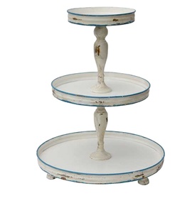 Vintage <b>Wooden</b> <b>Cake</b> Stand <b>Cake</b> Tools 3 Tier Stand Cupcake Display Birthday <b>cake</b> parties events - Product Image 1