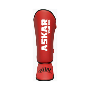 Wholesale Customized Wears Leather Shin Pads For Martial Arts Training Durable Shock Absorption <b>Foam</b> <b>Padding</b> - Product Image 2