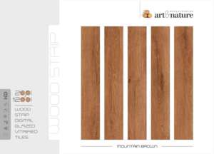 Suelo de baldosas de porcelana mate moderno de 20x120 cm, diseñado para ofrecer una superficie refinada y una fiabilidad duradera. - Product Image 5