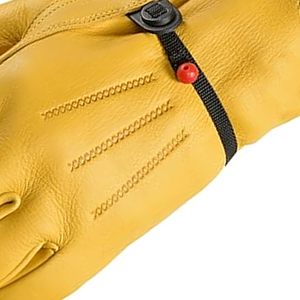 Gants de conduite en cuir de vachette renforcé, résistants à la chaleur et aux étincelles, gants de protection personnelle robustes pour le jardinage - Product Image 6