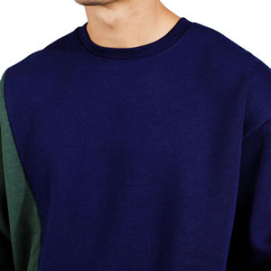 Sudadera de Forro Polar Grueso 100% Algodón de Alta Calidad para Hombre, Invierno, Peso Pesado, Bordada, Ajuste Regular, con Cremallera, Transpirable, de Secado Rápido, Teñido Liso - Product Image 2