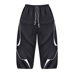 Ensemble veste et pantalon coupe-vent en nylon ajustable, unisexe, avec logo personnalisé, vêtements de sport, ensemble de survêtement - Product Image 4