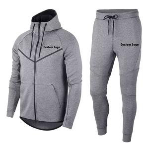 Conjunto Deportivo Personalizado para Hombre, 100% Algodón Terry, Lavado Ácido, Pantalones Deportivos Anchos y Sudadera con Capucha - Product Image 1
