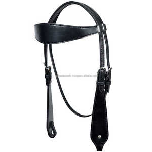 La mejor calidad 100% cuero de vaca hecho a mano Western Headstall al por mayor de Saman exporta un proveedor de fabricante de confianza - Product Image 4