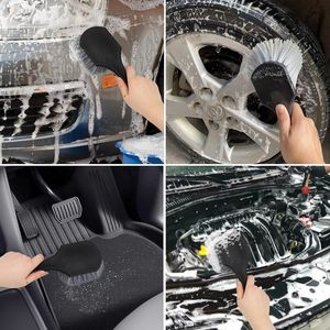 Set di Spazzole per Pulizia Cerchioni e Pneumatici, Kit di Lavaggio con Setole Morbide e Rigide per Tutte le Superfici Esterne dell'Auto - Product Image 3