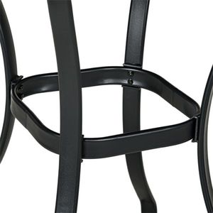 Tavolino da Caffè in Rattan, Elegante Arredo da Giardino per Vivere All'Aperto - Product Image 4