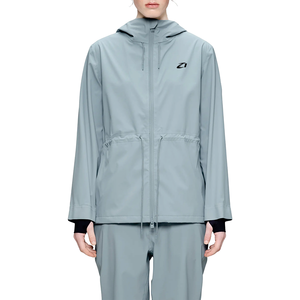 Veste coupe-vent unisexe légère en nylon, veste de fitness et ensemble court à capuche zippé imprimé, vêtements décontractés d'été pour hommes - Product Image 4