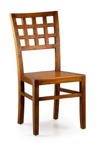 Silla de comedor moderna de madera maciza de alta calidad, madera de nogal con acabado natural, silla para el hogar y muebles de cafetería, mejor precio. - Product Image 4