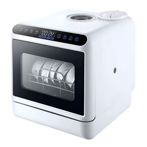 Sudex QLK-T18 Portable Mini Countertop Dishwasher Fully Automatic Drawer Style Dishwashing Appliance for Kitchen - Product Image 1