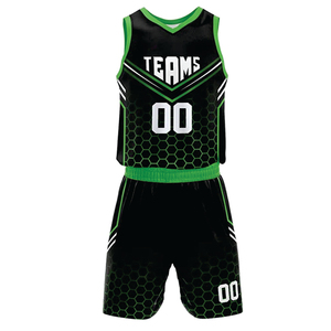 Tenues de basketball entièrement sublimées, vêtements d'équipe, maillots de basketball pour hommes, veste, ensemble d'uniformes de basketball personnalisés - Product Image 2