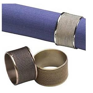 Anillos de Servilleta Elegantes, Modernos y Duraderos de Aluminio Ecológico para Decoración de Mesa en Bodas, Banquetes, Eventos y Fiestas - Product Image 4