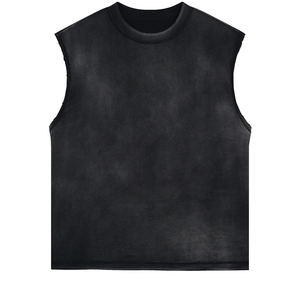 Camisetas y Tops Deportivos sin Mangas para Hombre, Estilo Moderno y Holgado, Ropa Casual de Verano para Gimnasio y Fitness, Proveedor de Pedidos al por Mayor Personalizados - Product Image 5