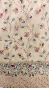 Exquisite Cotton Embroidery <b>Fabric</b> for Premium Fashion Gowns, Custom Party Wear, and Personalized Branding Solutions - Product Image 5