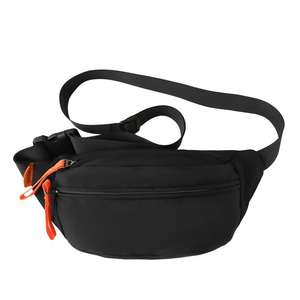 Sac banane en nylon grande capacité pour hommes et femmes, imperméable, style urbain, sac de poitrine bandoulière, ceinture réglable, sac de voyage décontracté - Product Image 4