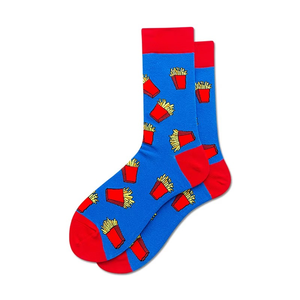 Chaussettes tendance créatives de haute qualité pour femmes, chaussettes à motifs de dessins animés, respirantes, grande taille, chaussettes en coton à tube haut - Product Image 6