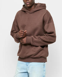 Sudadera con Capucha Beige Personalizada al por Mayor con Logotipo Bordado o Impreso, Mezcla de Algodón y Poliéster Cómoda para Pedidos al por Mayor - Product Image 3