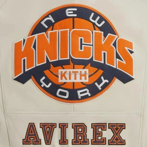 รุ่นลิมิเต็ดอิดิชั่น Avirex X Kith New York Knicks Series ผ้าเคลือบพิเศษสำหรับชุดกีฬาเมโทรโพลิแทนทรงสูง ให้ความโดดเด่นสูง - Product Image 3