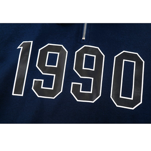 Fabricante de sudaderas de alta calidad con cierre de cremallera, sudaderas térmicas personalizadas con logo 3D, sudaderas con estampado de cremallera. - Product Image 4