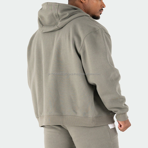 DEC Nuevo diseño Hombres Sudadera con capucha de peso pesado Vintage Alta calidad Impresión digital personalizada Logo Sudaderas con capucha Sudadera Venta directa de fábrica - Product Image 3