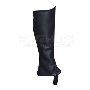 Mini Chaps de Cuero Premium para Protección de Patas de Caballo, para Entrenamiento Ecuestre al Aire Libre y Uso Diario - Product Image 4
