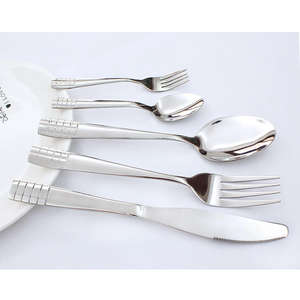 Ensemble de couverts en acier inoxydable de qualité supérieure pour l'exportation |   Couverts robustes (cuillères, fourchettes, couteaux) pour hôtels et restaurants - Product Image 4