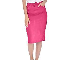 Jupe de travail pour infirmières, tissu extensible confortable, uniforme médical - Product Image 1