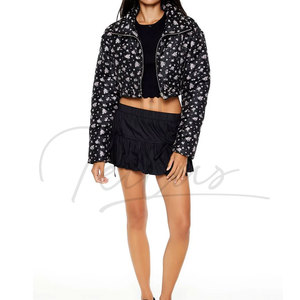 Vestes matelassées pour femmes, style le plus récent, manches longues, pour adultes, possibilité de personnaliser votre logo, vêtements d'hiver, veste matelassée pour femmes - Product Image 3