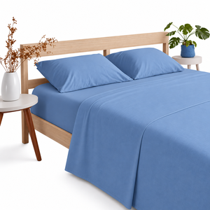 Sábana Plana Premium para Hotel, 100% Algodón, Lujosa, Suave y Transpirable, 300 Hilos, Lisa, para Todas las Estaciones, para Hoteles y Resorts - Product Image 3