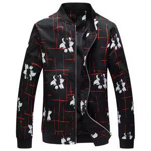 Blouson bomber unisexe pour homme en toile imprimée par transfert thermique, design personnalisé, chez SAMMY WEARS - Product Image 2