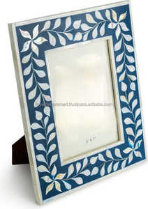 Royal Decore Mart's Cadre photo en bois écologique 4x6 Logo personnalisable Conception en nacre pour la décoration murale de table à la maison - Product Image 2