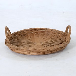 Kitchen bathroom organiser serving <b>trays</b> for dining & decor sustainable rattan <b>storage</b> <b>tray</b> - Product Image 1