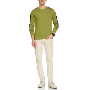 Wholesale Custom <b>Men's</b> Sweatshirt Cotton Polyester Crew Neck <b>Pullover</b> for Global Apparel Buyers - Product Image 3