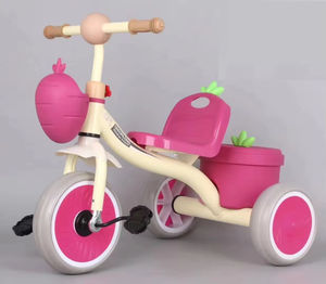 Triciclo de Plástico Modelo Nuevo para Niños ZGBROTHERS con Función Antivuelco y Caja de Almacenamiento para Niños de 2 a 4 Años - Product Image 3