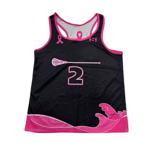 Uniformes de lacrosse personnalisés en polyester pour hommes et femmes, respirants, à séchage rapide, réversibles, double face, pour équipe - Product Image 2