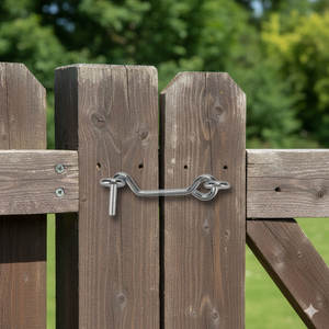 Crochets et œillets de porte en acier galvanisé certifiés ISO 9001, multi-tailles, fabriqués dans le Guangdong pour la sécurité des portes de hangar - Product Image 4