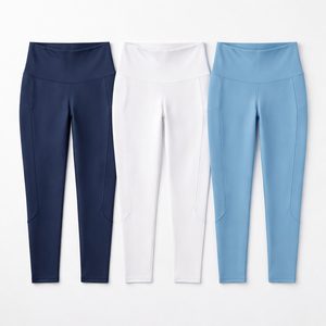 Leggings de sport sur mesure en gros pour femmes grandes tailles - Approvisionnement en gros et services OEM disponibles - Product Image 5