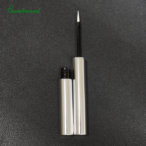 Tube métallique personnalisé de 2,5 ml en aluminium pour flacon de colle à cils, flacon de sérum de croissance des cils à vis, matériau d'emballage OEM - Product Image 2