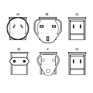 30W DC Switching Power <b>Adapter</b> 30V Interchangeable AC <b>Plug</b> (UK/US/AU/EU) Wall Mount Type PC Material <b>Plug</b>-in FranMar - Product Image 2